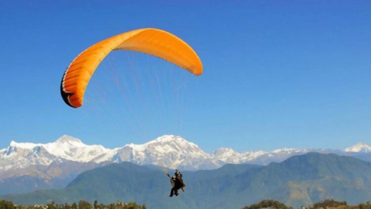 Paragliding in Nepal